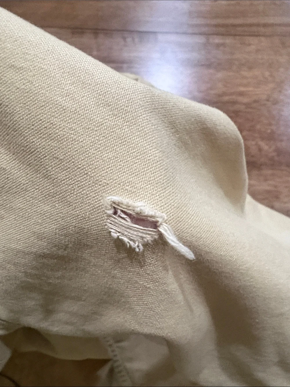 Men's J.Crew Canvas Chore Jacket Shacket Tan Khaki.  vintage. Size L